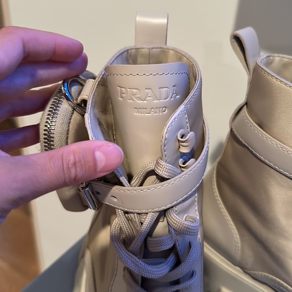 Prada leather monolith boot - Picture 5 of 14